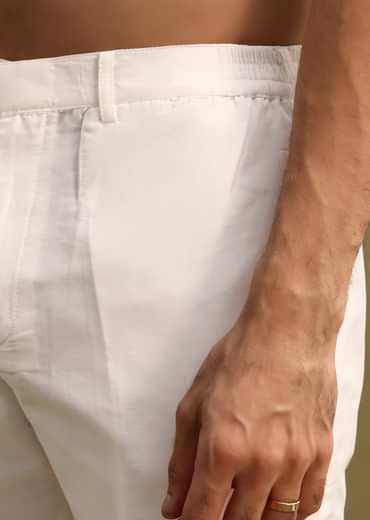 Pink Embroidered Kurta With Dupatta Set For Men