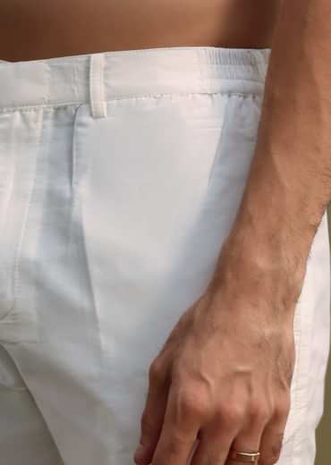 Peach Thread Work Kurta With Dupatta Set