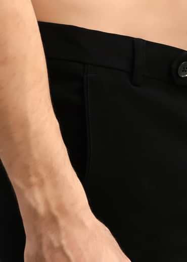 Black Velvet 3 Pc Jodhpuri Suit