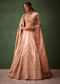 Pink Raw Silk Hand Work Lehenga Choli With Dupatta