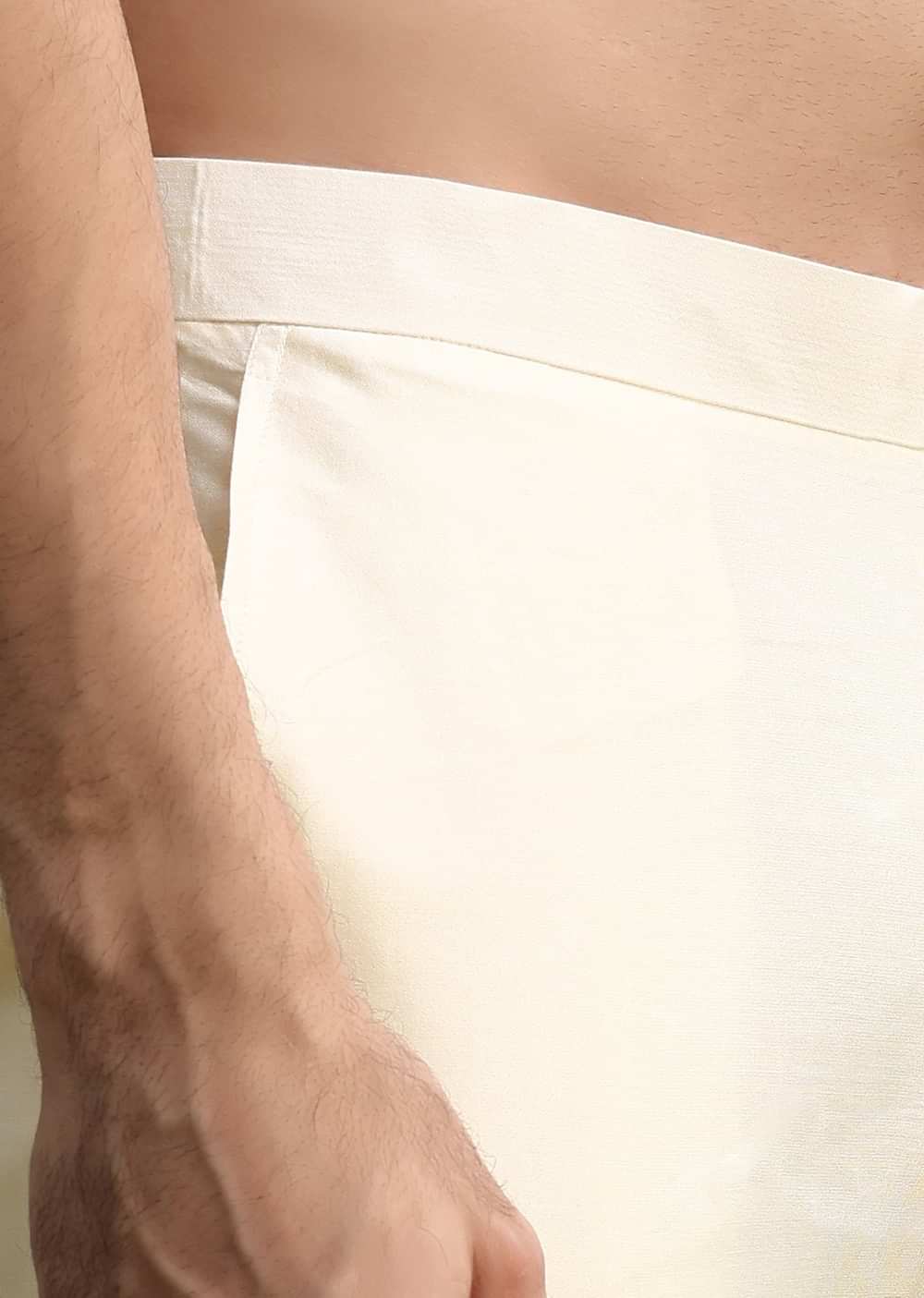 Yellow Shaded Gold Foil Apllique Work On Kurta Jacket Set