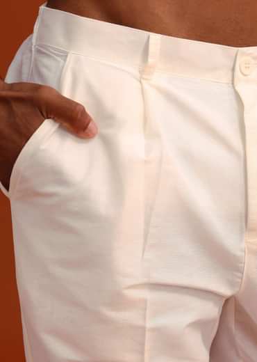 Aqua Blue Dola Silk Cowl Draped Kurta And Jacket Set