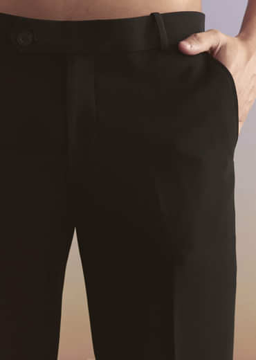 Black Indo Western Set For Men With Beads Work