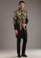 Black Indo Western Set For Men With Zardosi Embroidery