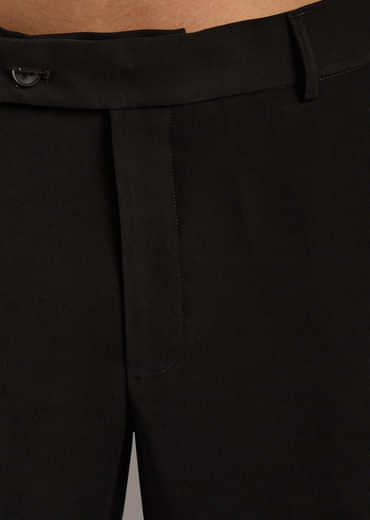 Black Indo Western Set For Men With Zardosi Embroidery