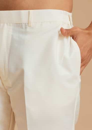 Black Kurta Jacket Set With Resham Work And Hand Embroidered Collar