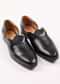 Black Glossy Juttis For Men