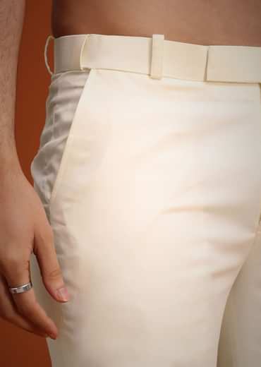 Black Silk Sherwani Set