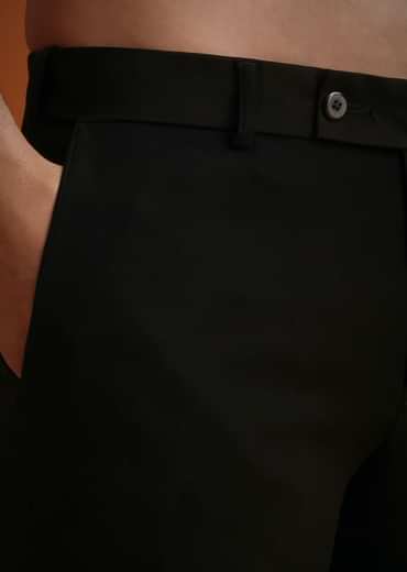 Black Tuxedo And Pant Set With Stone Work