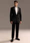 Black Tuxedo For Men With Embellished Embroidery