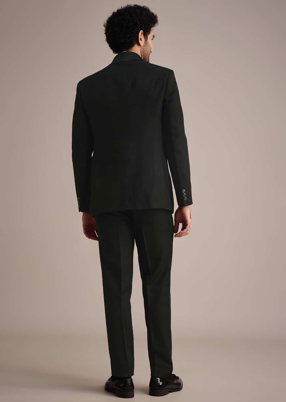 Black Tuxedo With Hand Work