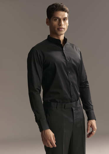 Black Velvet Jodhpuri Suit For Men With Beads And Sequins Work