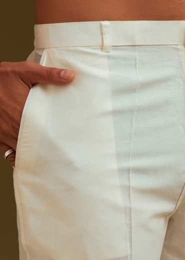 Blue Silk Embroidered Kurta Set