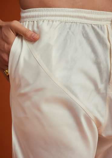 Blue Monga Silk Sherwani With Embroidery And Beadwork