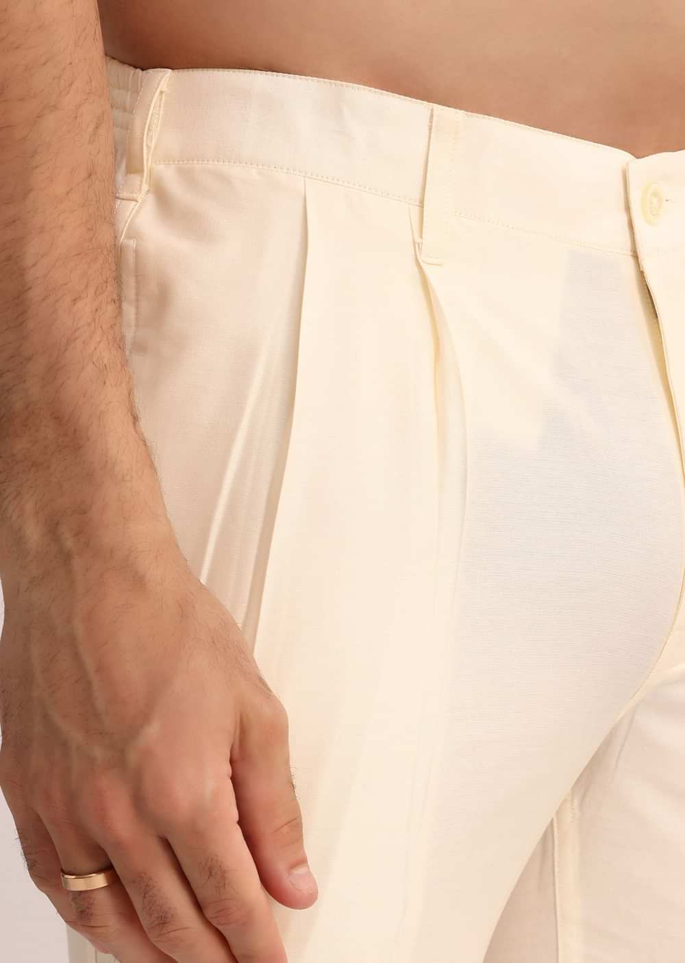 Blue Printed Silk Kurta Set Wth Mirror Work