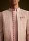 Blush Pink Embroidered Indo Western Set