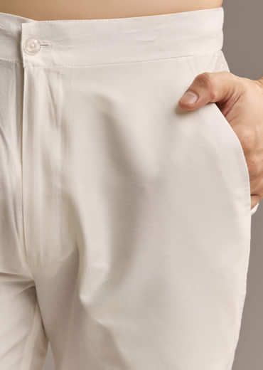 Brown Silk Printed Designer Kurta For Men With Print