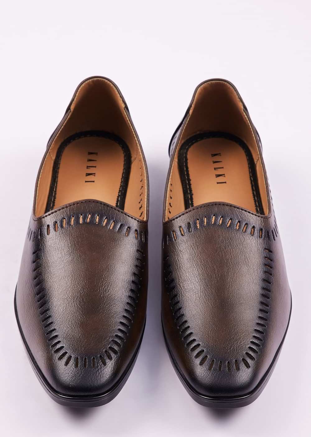 Brown Ethnic Juttis For Men