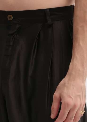 Brown Printed Kurta Patiala Set For Men