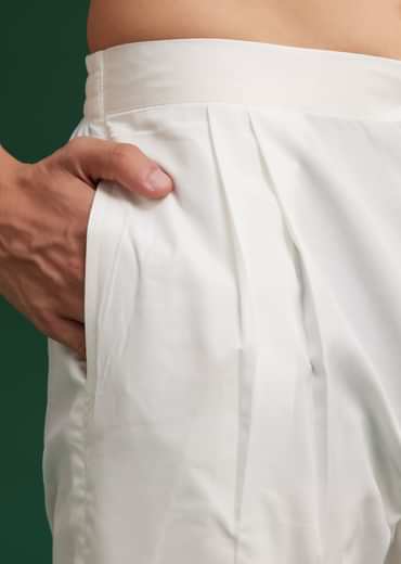 Navy Blue Jaipuri Cotton Block Printed Kurta Set