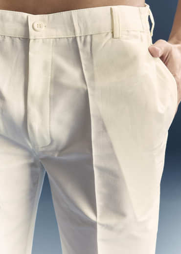 Cream Silk Sherwani For Groom With Intricate Hand Embroidery