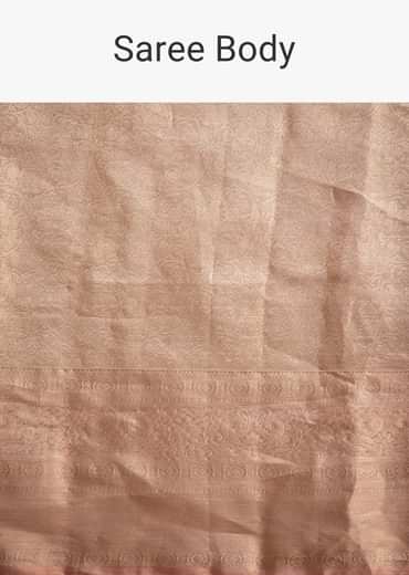 Dusty Pink Kanjivaram Silk Saree