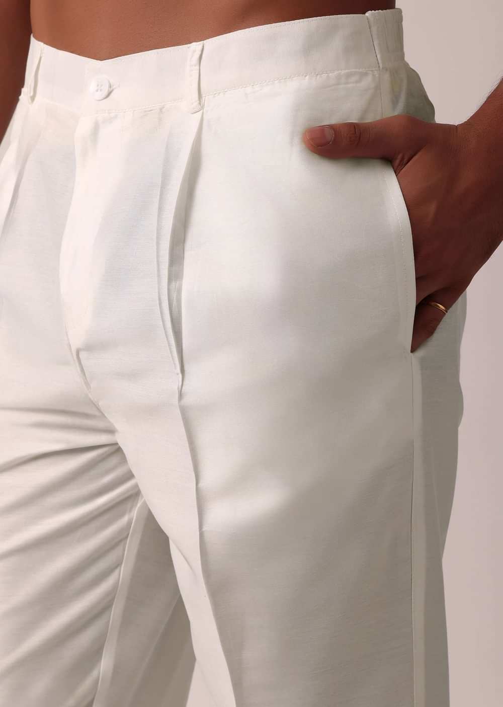 Elegant Black Silk Kurta Set For Men