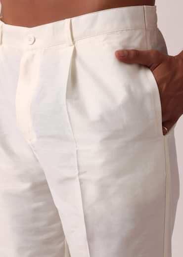 Timeless Blue Silk Kurta Set For Men