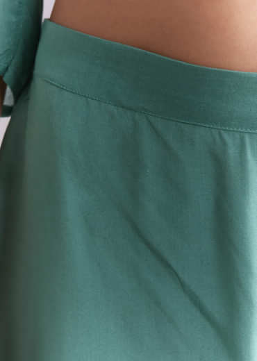 Green Chinon Anarkali Suit With Sequin And Resham Embroidery