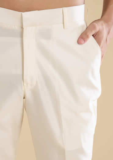 Green Embroidered Mens Satin Jacket Kurta and Pant Set