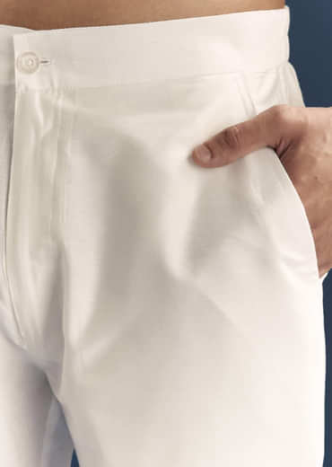 Green Silk Foil Kurta Set For Men With Sequins Embroidery