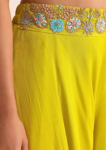 purple-art-silk-skirt-with-bustier-enhanced-with-3d-flower