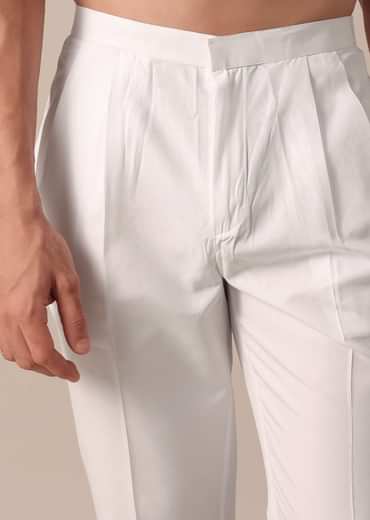 Mens Green Cotton Jaipur Print Kurta Set