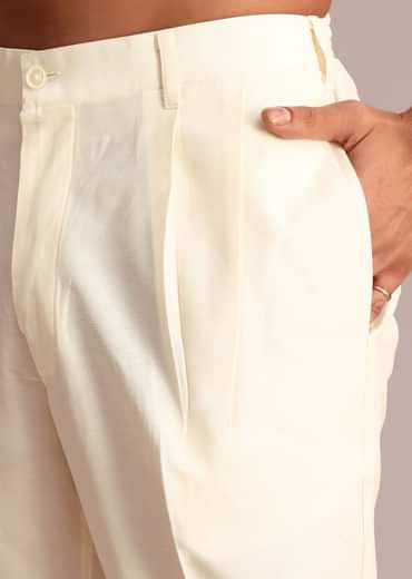 Grey Patchwork Printed Kurta With Floral And Geometric Motifs