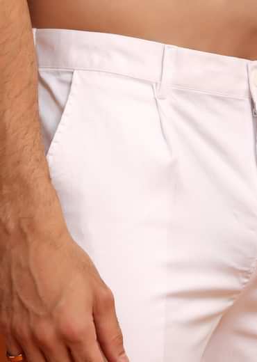 Grey Linen Floral Resham Hand Embroidered Kurta Set