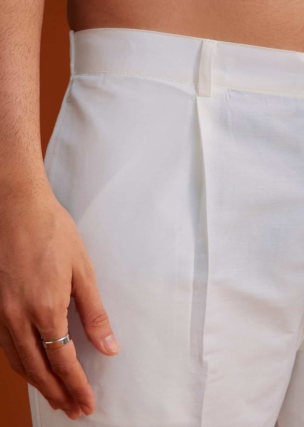 Grey Printed Kurta With Geometric Motifs