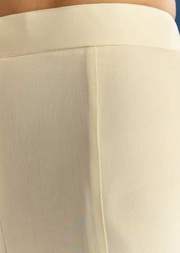 Ivory Georgette Kurta Palazzo Set With Dupatta