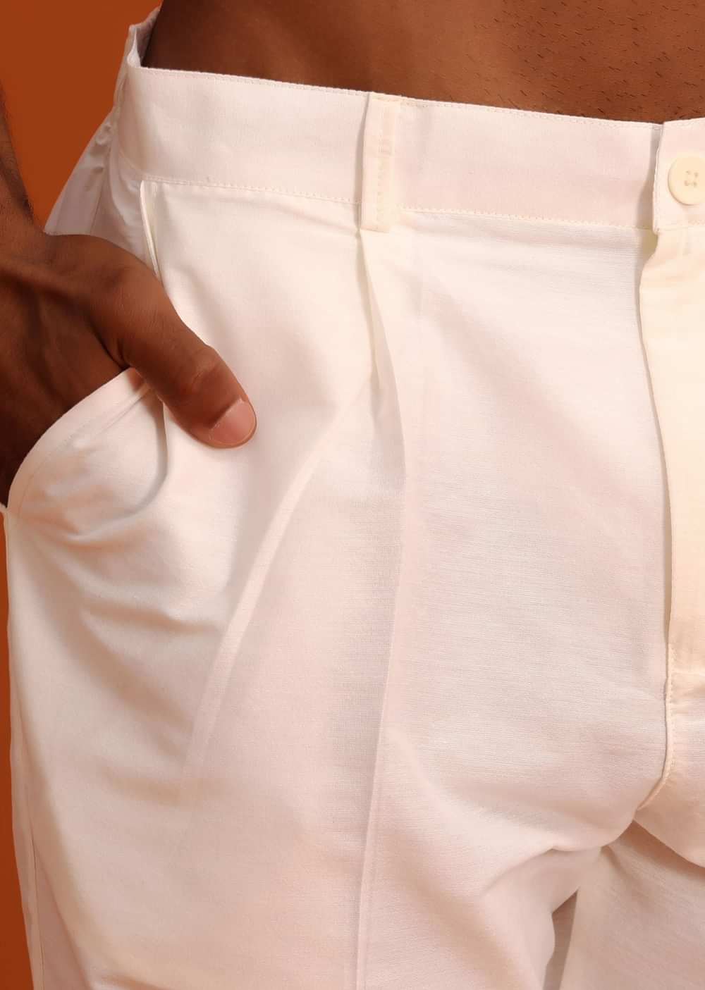 Lavender Silk Kurta And Pant Set With Printed Work