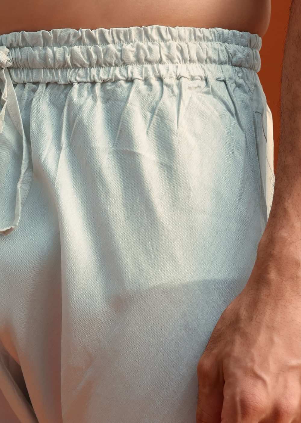 Light Blue Heavy Work Sherwani Set With Dupatta