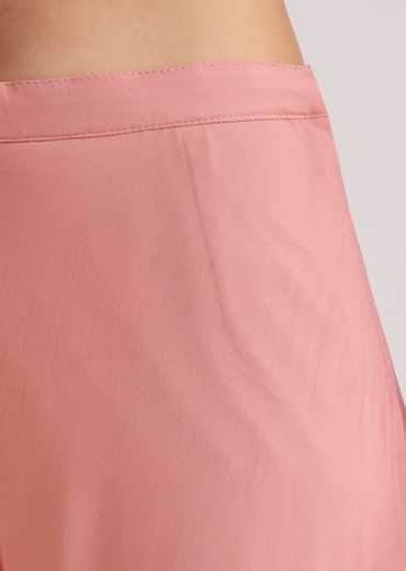 Light Pink Georgette Palazzo Set With Embroidered Cape