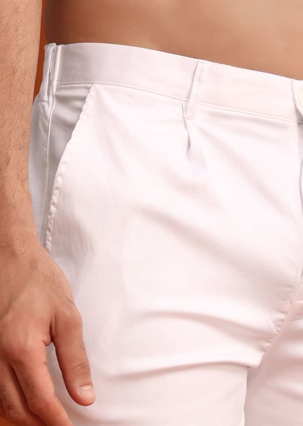 Light Pink Hand Embroidered Kurta And Pant Set