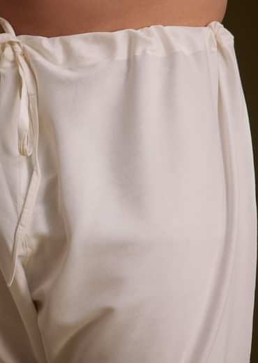 Lilac Embroidered Kurta Set