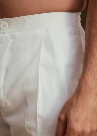 Lilac Embroidered Silk Kurta Set