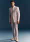 Lilac Jodhpuri Suit For Men With Moti Work And Embellishments