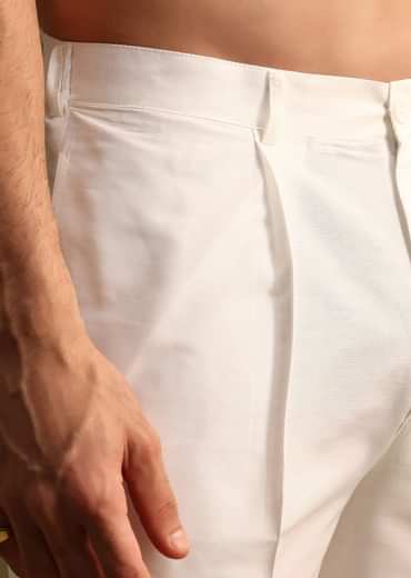 Lilac Silk Printed Kurta Set