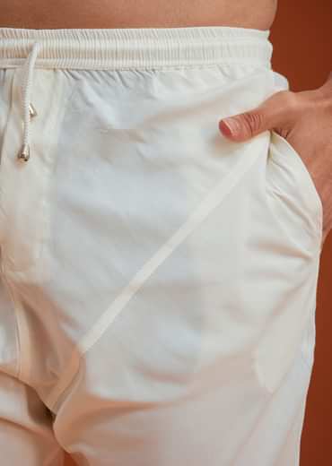 Lilac Silk Sherwani Set With Embroidery And Bead Work