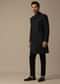 Majestic Black Sherwani Ensemble