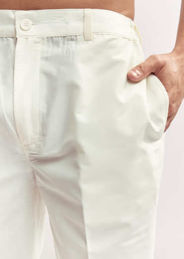 Mint Green Silk Kurta Jacket Set For Men With Cutdana Motif