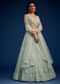 Mint Green Embroidered Lehenga Set