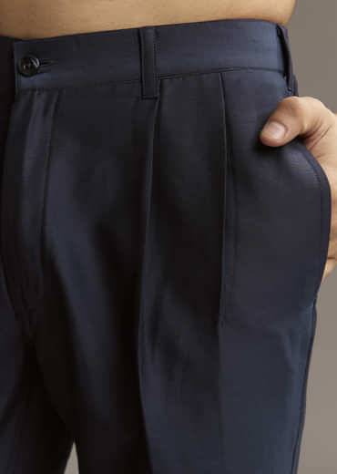 Multicolour Silk Kurta Set For Men With Abstract Geometric Print